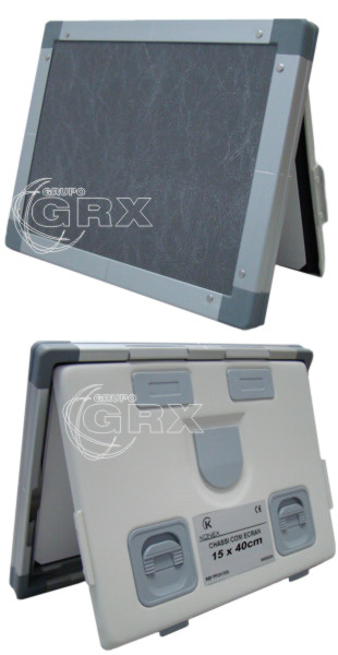 Equipamentos Radiologia - Chassis Radiográfico - Chassi Radiográfico Kiran com Ecran Kiran 15x40 cm